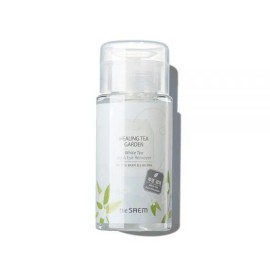 The Saem Lip & Eye Remover Healing Tea Garden White Tea Moist Daily 150ml 1 piece MNS / 더샘 립 앤 아이 리무버 힐링 티 가든 화이트티 촉촉 데일리 150ml 1개 MNS