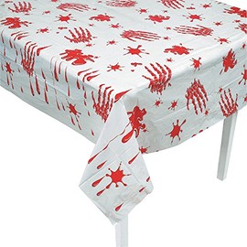 ブラッディハンド テーブルクロス ハロウィン＆ホラー装飾に
