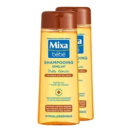 Mixa Bebe Demelant Tres Doux Shampoo Pack of 2 x 250 ml