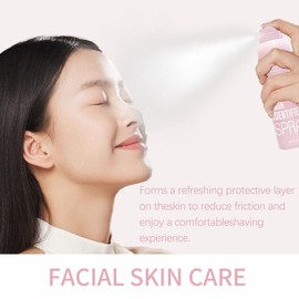 Hair Identifier Spray for Face Shaving, Hair Identifier Spray, Skin Face Hair Identifying Spray with Razors, Moisturizing and Skin Care Set Spray (01)