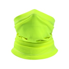 Unbranded Summer Neck Gaiter Scarf Face Mask Face Bandana Half Face Mask Balaclava Cover - Green