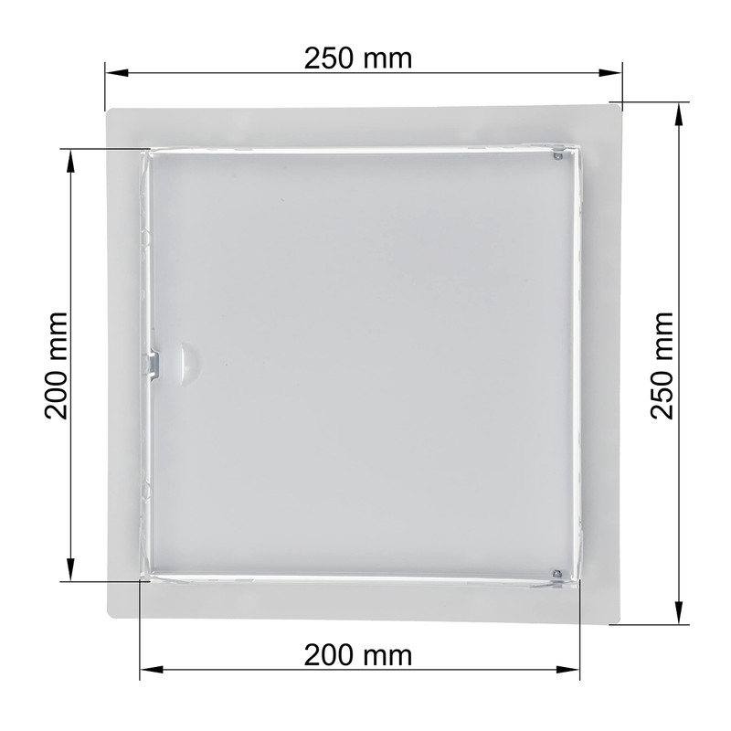 Vent Systems 8'' x 8'' Inch Metal Access Panel -