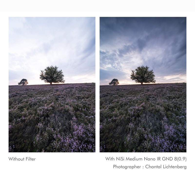 NiSi Medium GND8 (0.9) 100x150mm 3 Stop Graduated ND Filter