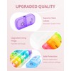 FEATY Weekly Pill Organizer 2 Times a Day with Same-Side