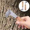 DOITOOL Felled Draw Shave Knife: 2pcs Bark Removal Tool Straight