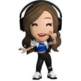 Youtooz Pokimane #34 4.2" inch Vinyl Figure, Collectible Streamer E-Girl Figure from The Gaming Collection