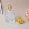Enslz 50ml Refillable Clear Glass Luxury Spray Perfume Bottle Empty