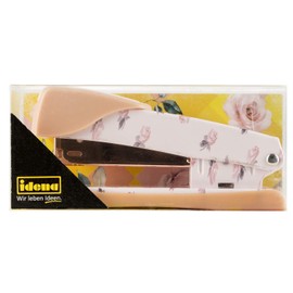 Idena 10421 - Stapler Rose Gold for Standard Staple Size 24/6, Holes up to 20 Sheets, Pack of 1