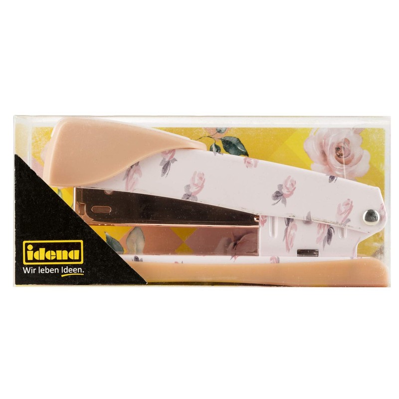 Idena 10421 - Stapler Rose Gold for Standard Staple Size