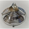 C&N Reproductions, Inc. AMF PEDAL CAR SPINNER HUBCAP - CHROME