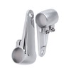 Chrome Motorcycle Headlight Side Mounting Front Fork Bracket for 35mm‑41mm
