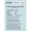 pripa Etikettenformat 70 x 36 mm 100 Blatt DIN A4