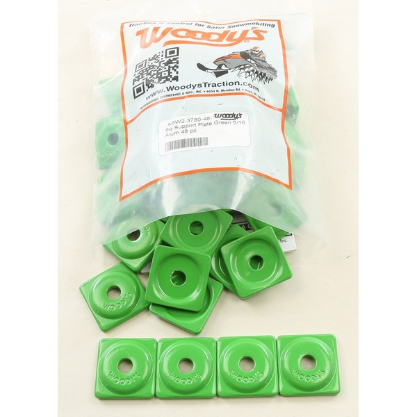 Woodys 18-1091G-48 Square Digger Support Plate Green