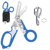 Awaiymi 6 in 1 Multifunctional Folding Scissors with Compatible Holster,