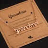 Kivosliv Grandma Necklace Gift for Women from Granddaughter Grandkids Mothers