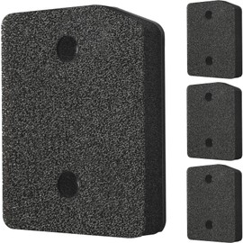 Jyvex Miele Dryer Filter, Pack of 4 (21 x 16 x 3 cm), Filter Pad, Lint Filter, Foam Filter Sponge, Compatible with Miele T1 Dryer Filter & Miele Fragrance Bottle for Dryers
