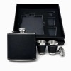 12 Sets Case Stainless Steel Whisky Hip Flask 6oz Portable
