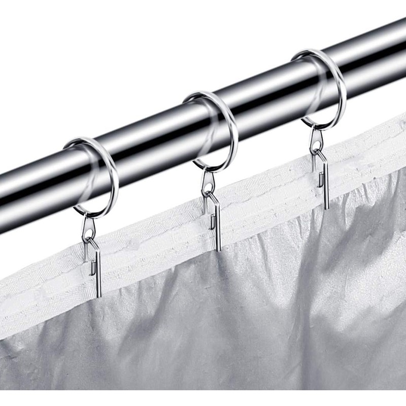 Metal Curtain Hooks for Window Curtain, Door Curtain Curtain Header