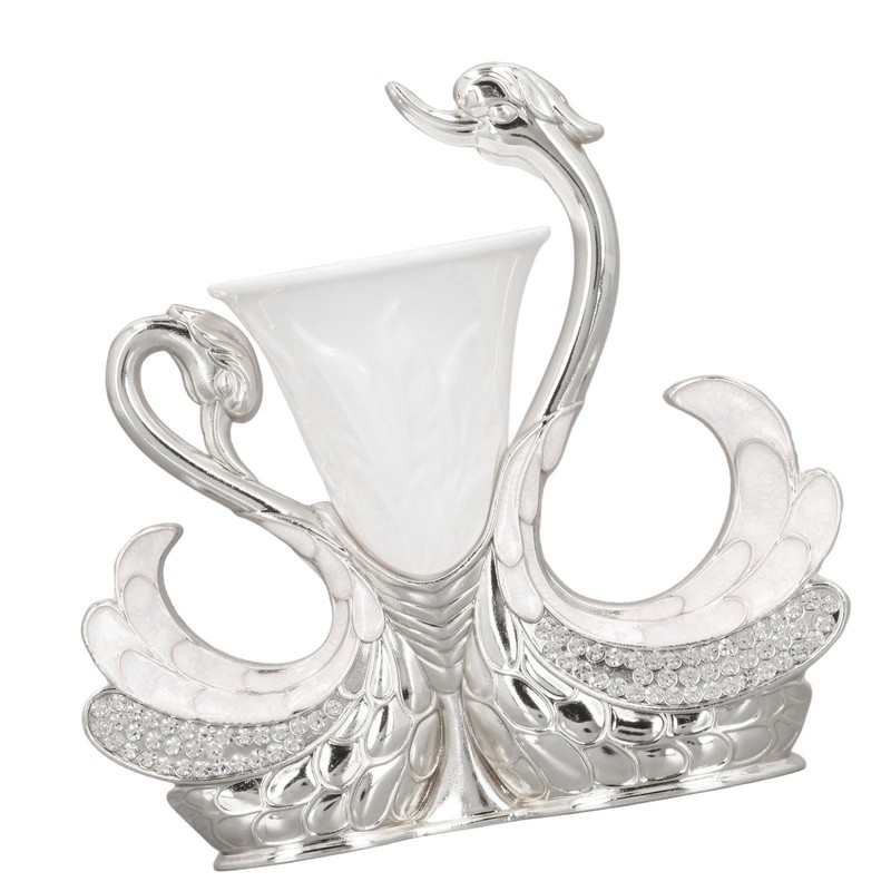 Swan Shape Dinnerware Set Light Luxury Exquisite Elegant Swan Shape