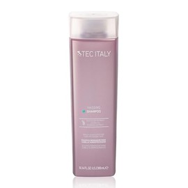 TEC ITALY Massimo Shampoo 300 ml – Shampoo Reparador para Cabello, Limpia y Fortalece, Protege contra Rayos UV, Antioxidante con Extractos y Aceites Naturales