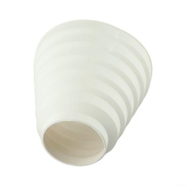 Exhaust Fan Pipe Reducer 80mm 100mm 110mm 120mm 130mm 140mm 150mm ABS Plastic White Pipe