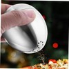 Outanaya Lidded Seasoning Box Stainless Steel Condiment for Easy Spice