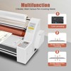 SNKOURIN V350 Hot Cold Roll Laminator, Electronic Digital Display Single