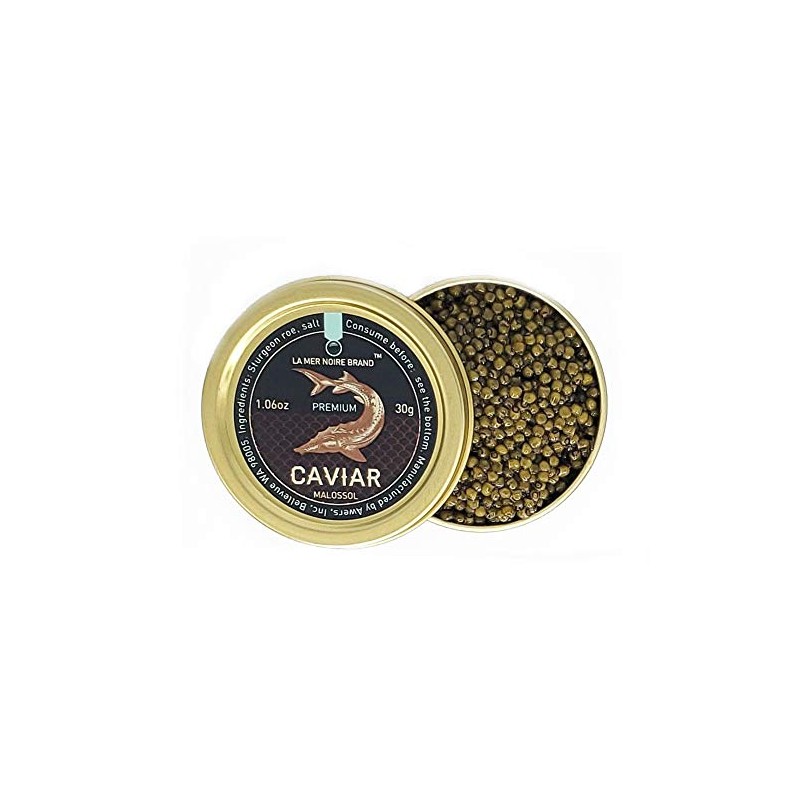 Three-pack Ossetra sturgeon caviar 1.06 oz (Pack of 3)