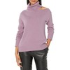 PAIGE Women's Raundi Sweater with turle Neck, Shoulder Baring in