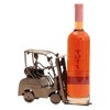 Bottle holder "Forklift" from metal