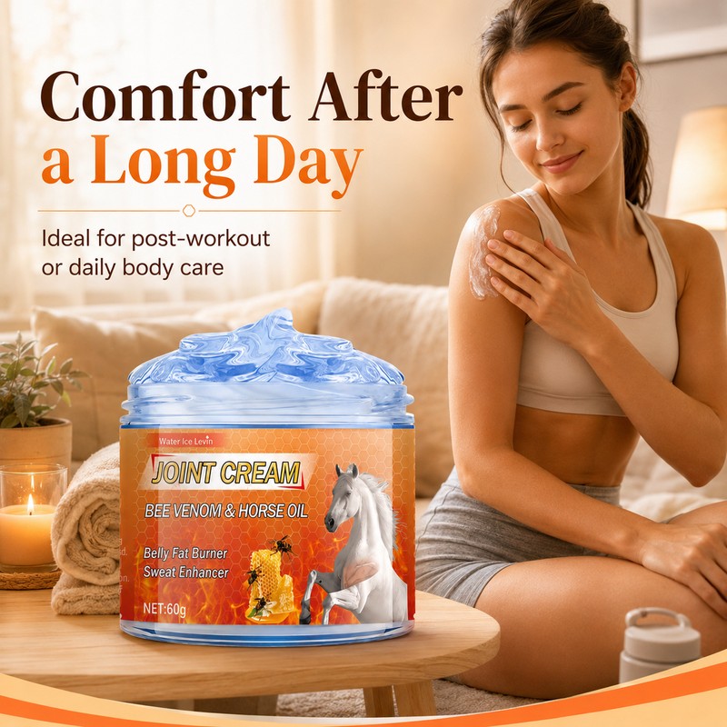 Bee Venom & Horse Oil Body Cream for Massage –