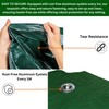 MYPURECORE Green Tarpaulin – Heavy Duty, Waterproof Cover Plastic Sheet