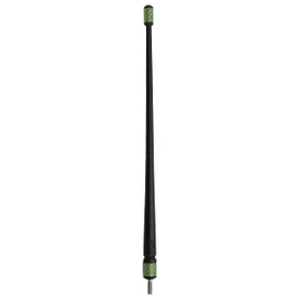 Votex - The Spartan - 13 3/4 Inch Rubber Antenna fits Jeep Wrangler | Gladiator - USA Stainless Steel Threading - Green Carbon Fiber Trim - Tuned Internal Copper Coil - Part Number A601-JJP-15
