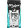 Wicked Joe Organic Coffee Wicked Italian Ground, 12 Ounce