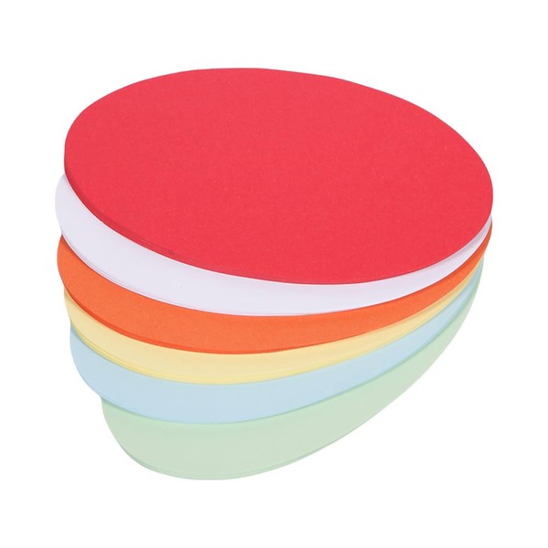 Set of 504 Presentation Cards, Oval and Round Cards in