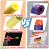 EKIND Foam Soft Darts, 50 Rounds of Highly Accurate Bamboo