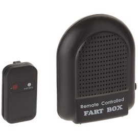 Hansen Games Classic Prank Fart Machine - Remote Control Up to 45 Feet, Authentic Sounds - 1 Player, Ages 12+