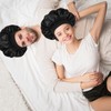 COMNICO Silk Bonnet, Satin Bonnet, Double Layer Silk Cap, Sleep