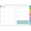 2026 Weekly Planner Insert A5 6 Holes German 1 Week