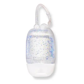 Llaveros Porta Gel Incluido Sencillo Pocketback Holder Color Color Blanco