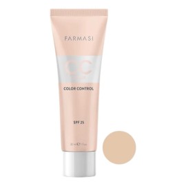 Cc Cream Color Control Farmasi Tono 04 Medium To Tan Beige