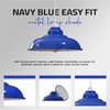 DCVOLTAGE Retro Ceiling Pendant Lamp Shade Navy Blue Metal 32