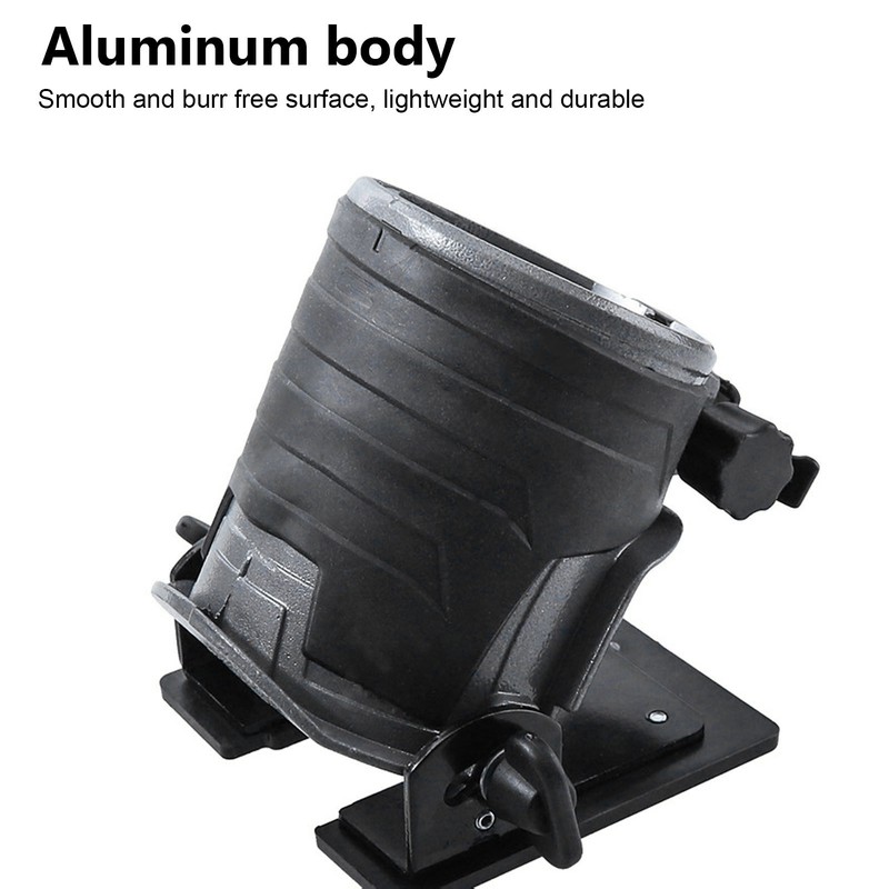 Trimming Machine Fixed Base Adjustable Angle Woodworking Trimmer Router Aluminum
