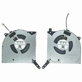 QUETTERLEE Replacement New Laptop CPU+GPU Cooling Fan for Lenovo Legion R9000P Y9000P 2021H Series DC5V 0.5A DFS5K2230528283A FNKB DFS5L32G164860 FNRU Fan