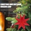 DEARMAMY 3Pcs Christmas Lampshades Star Lantern Hanging Star Light for