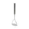 Genware NEV-1760 Potato Masher, 14", 355 mm, Stainless Steel