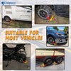 4 Pack Wheel Lock Universal Heavy Duty Security Trailer Wheel