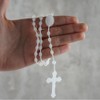 JUXINGDAZYF 17'' luminous in the dark rosary, imported from Italy