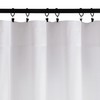 Chyhomenyc 2 Panels White Curtains 24 Inch Length Tier Curtains,