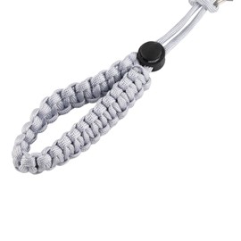 Diving Pointer Stick Aluminum Alloy Scuba Diving Noise Maker Stick Rod Pointer with Adjustable Wrist Lanyard Accessories (Gray)